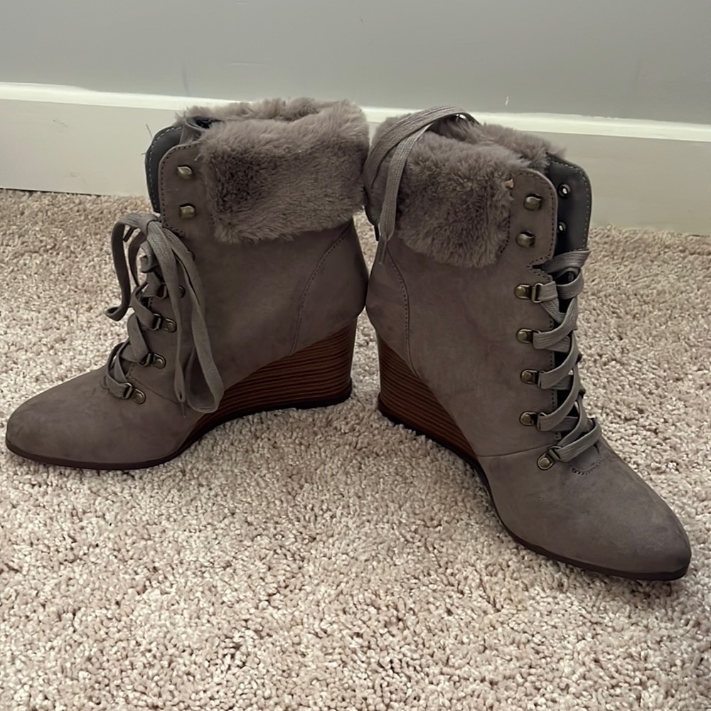 Bamboo Heeled Boots